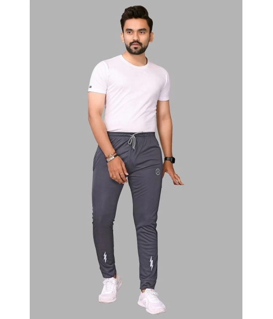 Anand Multicolor Lycra Mens Joggers ( Pack of 2 ) - None