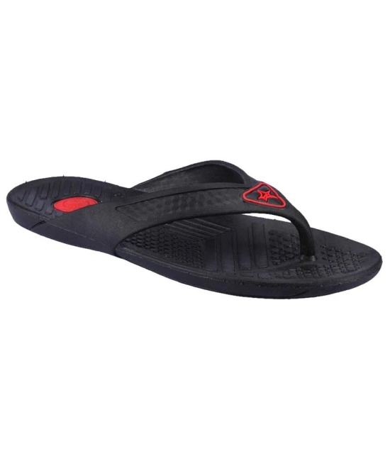 UniStar Substantial Black Slippers - 10