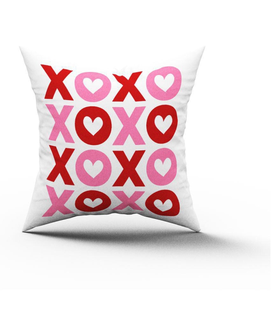 HOMETALES - Multicolor Polyester Gifting Printed Cushion