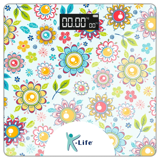 K-life WS-108 Electronic Digital Weight Check machine For Human Body 180kg Capacity Weighing Scale