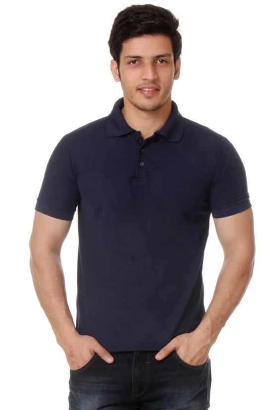 Glammore Men's Cotton Athleisure Polo T-Shirt