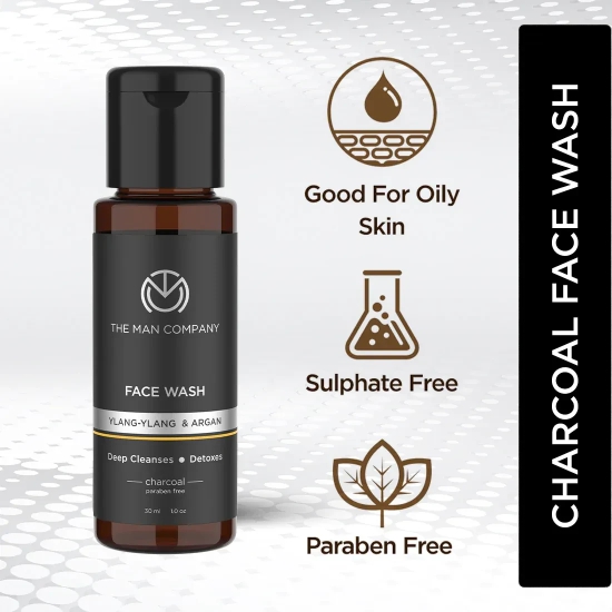 Charcoal Face Wash (30ml)