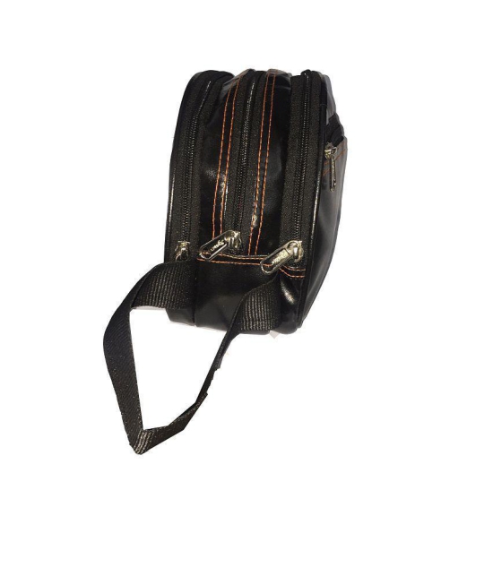 Apnav Black P.U. Multipurpose Pouch