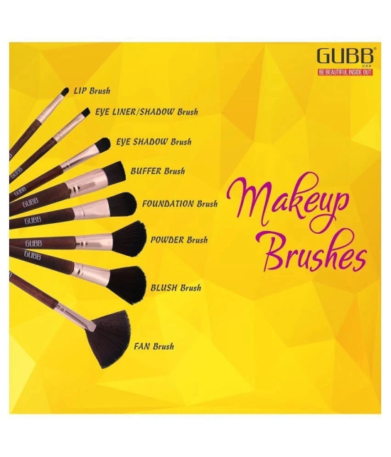 Gubb EYE LINER/EYE SHADOW MAKEUP BRUSH Synthetic Duo Fibre Brush 1 Pcs 40 g