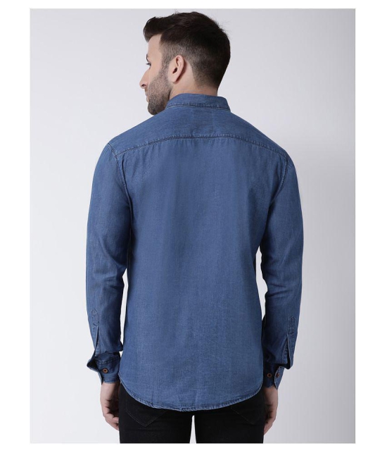 Hangup Denim Blue Shirt - None