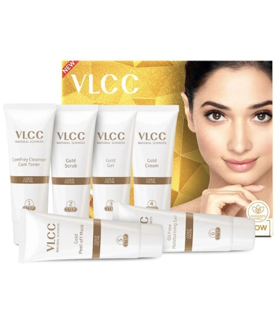 VLCC Gold Facial kit & Diamond Facial kit, 60 g (Pack of 2)