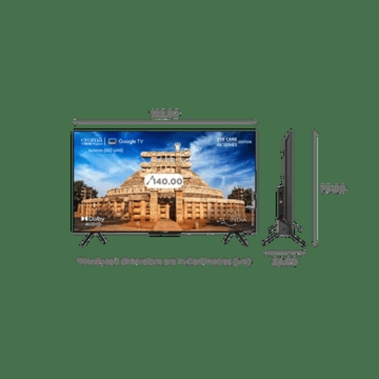 Croma (55 inch) 4K Ultra HD LED Google TV with Dolby Audio (2023 model)