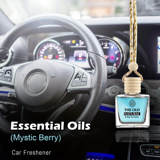 Mystic Berry Car Air Freshener with Essential Oils Fragrance-Pack of 2