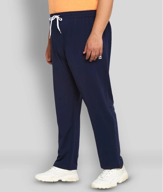 YUUKI - Navy Blue Polyester Mens Sports Trackpants ( Pack of 1 ) - 46