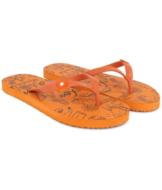 Phonolite - orange Womens Daily Slipper - None