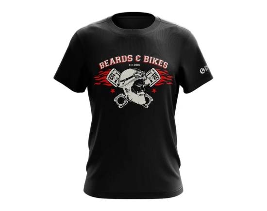 Beardo Beards and Bikes T-shirt