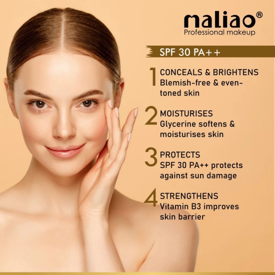 Maliao All-in-1 Instant Skin Stylist CC Complexion Care Cream SPF 30-04 Natural Nude