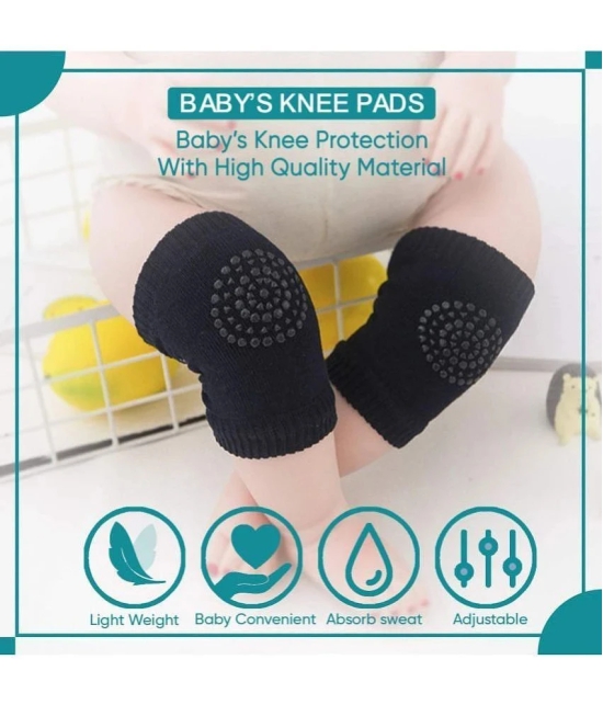 NAMRA - Multicolor Cotton Baby Knee Pad ( Pair of 2 )