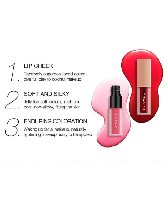 O.TWO.O Lip Gloss Liquid Orange 4 ml