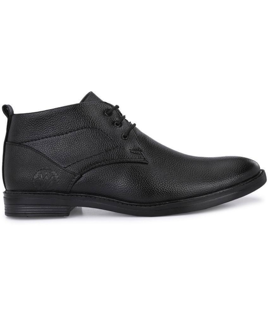 Leeport - Black Mens Casual Boots - None