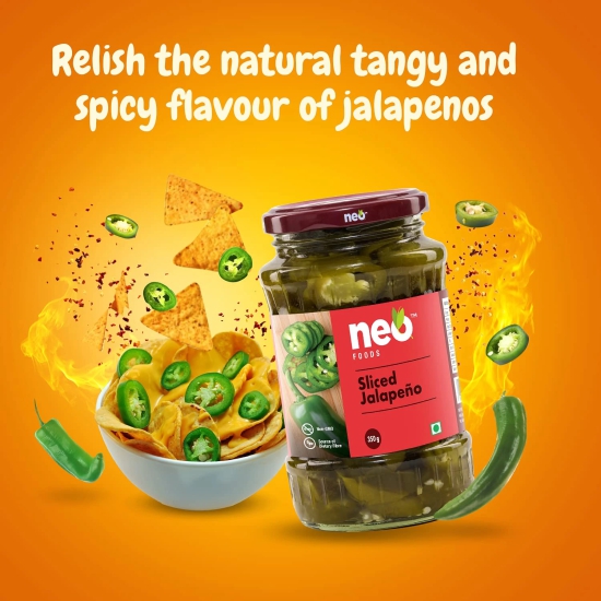 Neo Jalapeno Slices, 340 Gm