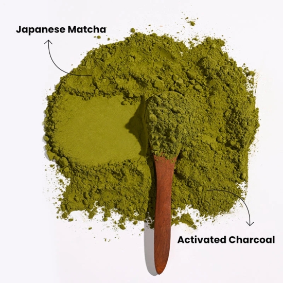 Activated Charcoal Matcha-30 gms Tea Powder | 30 Cups