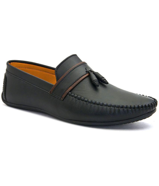 Fentcia Black Loafers - 12