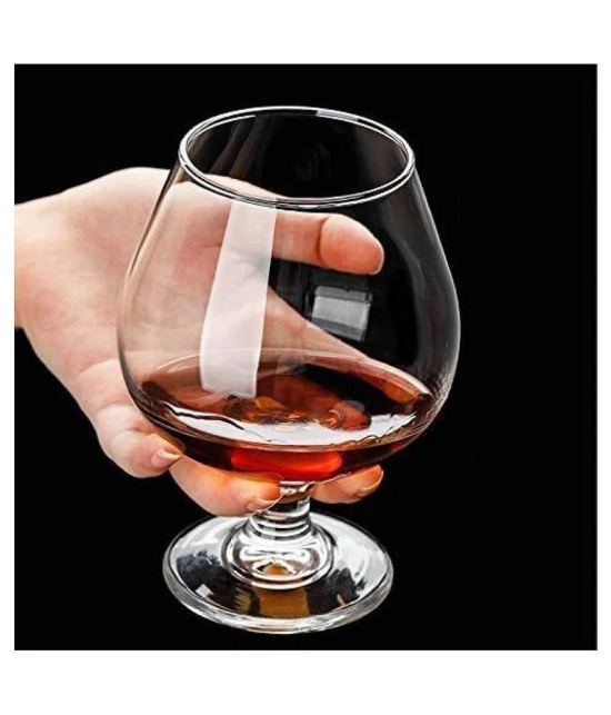 Somil Glass Wine Glasses, Transparent, Pack Of 6, 300 ml