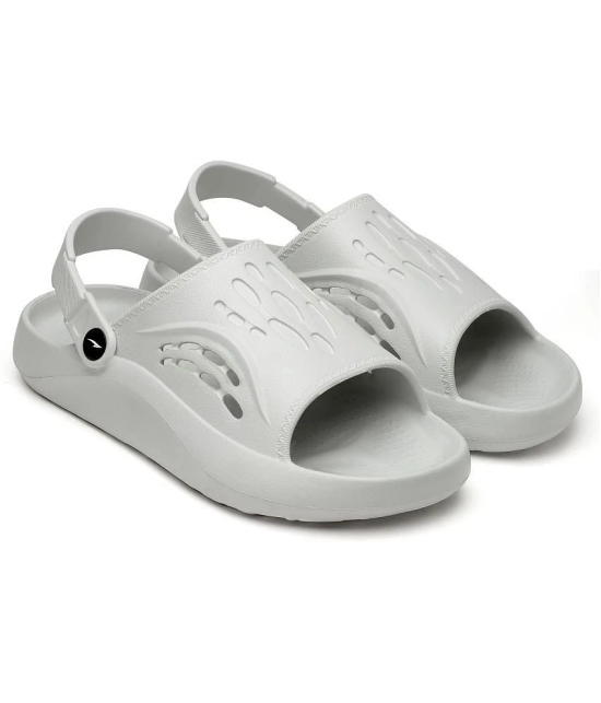 ASIAN - Light Grey Mens Clogs - None