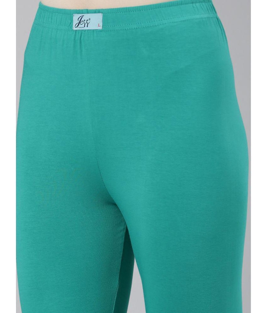 Jcss - Mint Green Lycra Women's Leggings ( Pack of 1 ) - None