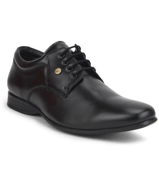 Liberty - Black Mens Derby Formal Shoes - None