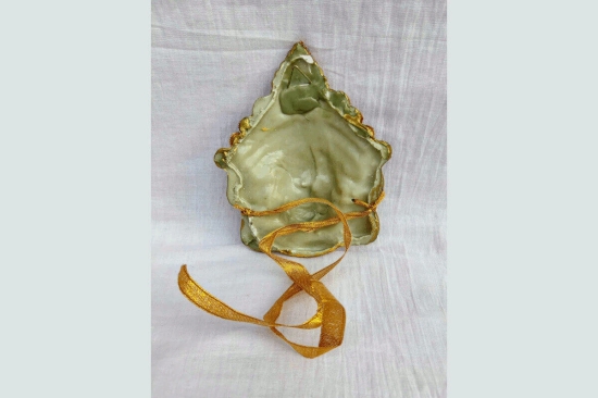 Durga Devi Face Fiber-Gold