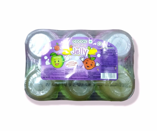 Cocon Food Cocon Tropical Jelly 118X6Pcs, 708 Gm