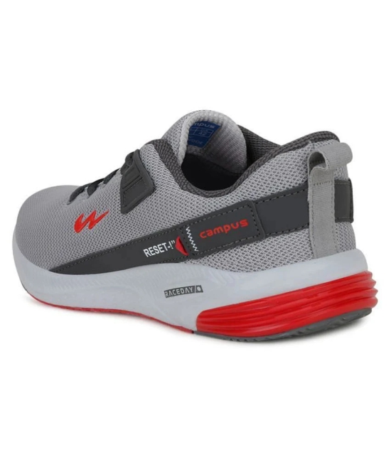 Campus REFRESH PRO Grey Mens Sports Running Shoes - None