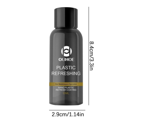 Car Plastic Revitalizing Coating Agent - BUY 1 GET 1 FREE  LIMITED STOCK