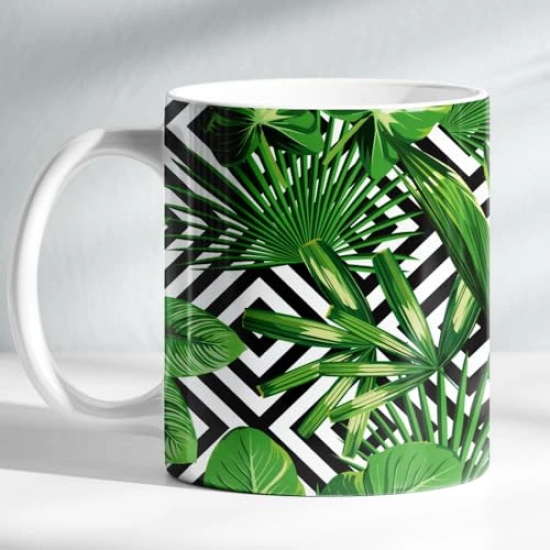 ForVano Beautiful Mug Featuring a Vibrant, Abstract Design with a Gradient of Colors