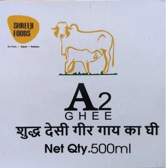 Shreeji Foods A2 Cow Ghee : 500ML