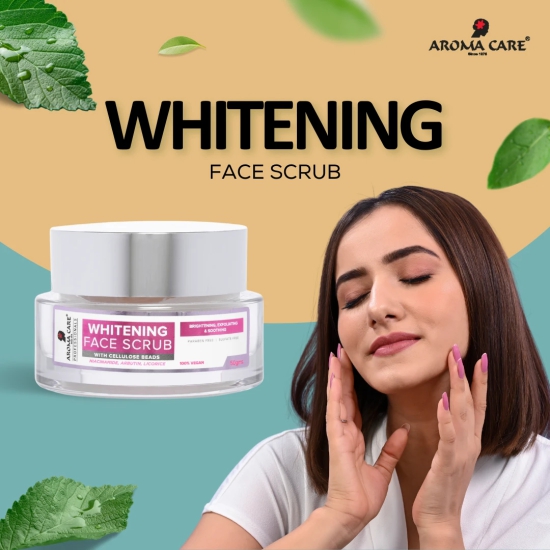 Aroma Care Whitening Face Scrub, 50 gm