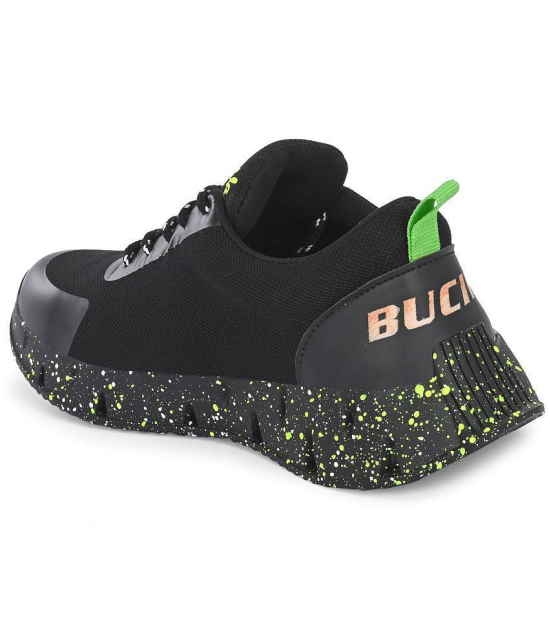 Bucik - Sports Running Shoes Black Mens Sports Running Shoes - None