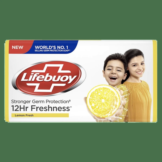 Lifebuoy Lemon Fresh Soap, 125 Gms