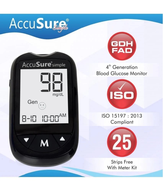 ACCUSURE Simple Glucometer