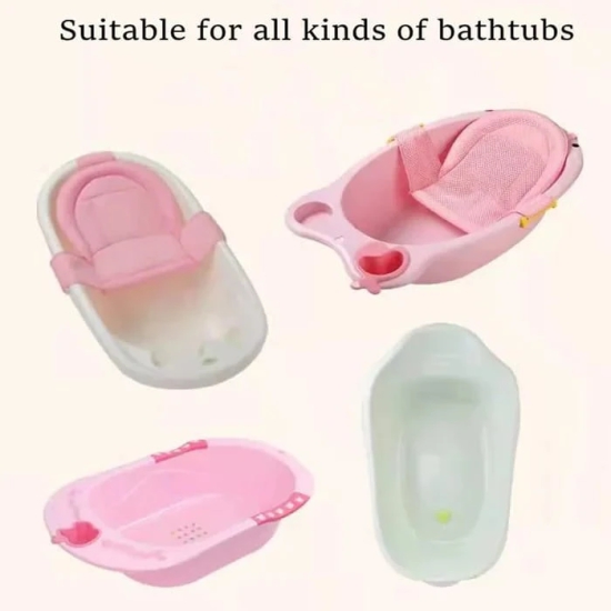 New born Bath Seat Infant Baby Bath Tub Seat Children Shower Toddler Babies Kid Anti Slip Security Safety Chair Baby Bathtub Seat (Tub not include)