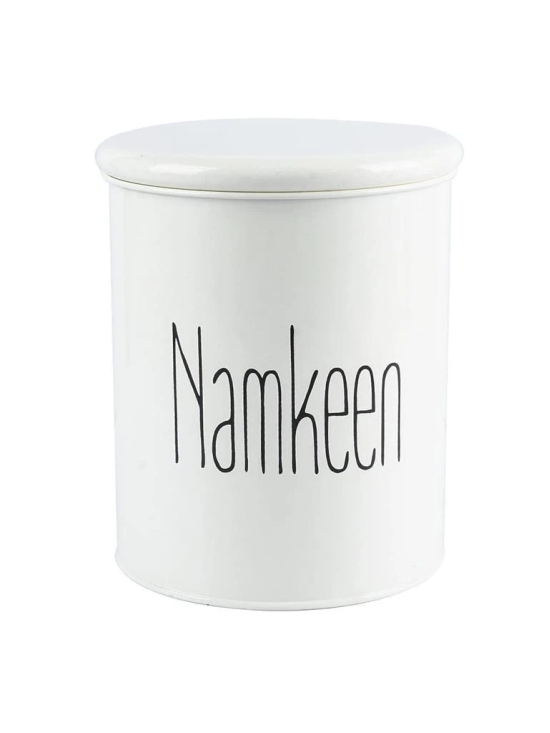 Namkeen Jar With Lid - (Off White, 1700mL)