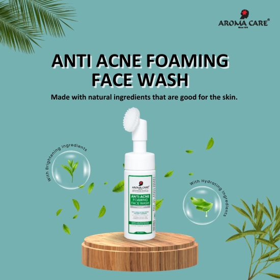 Aroma Care Pro Anti-Acne Foaming Face Wash, 150 ml