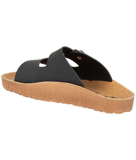 Aerowalk Black Men's Slide Flip Flop - None