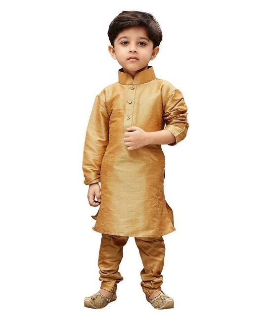 Fourfolds Ethnic Wear Printed Kurta Pyjama Set For Kids & Boys_FE729 - None