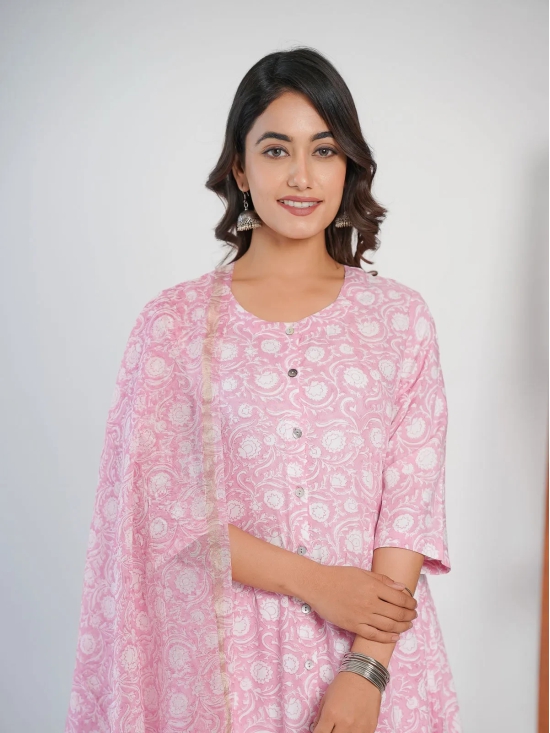 Noor Set Pink-M