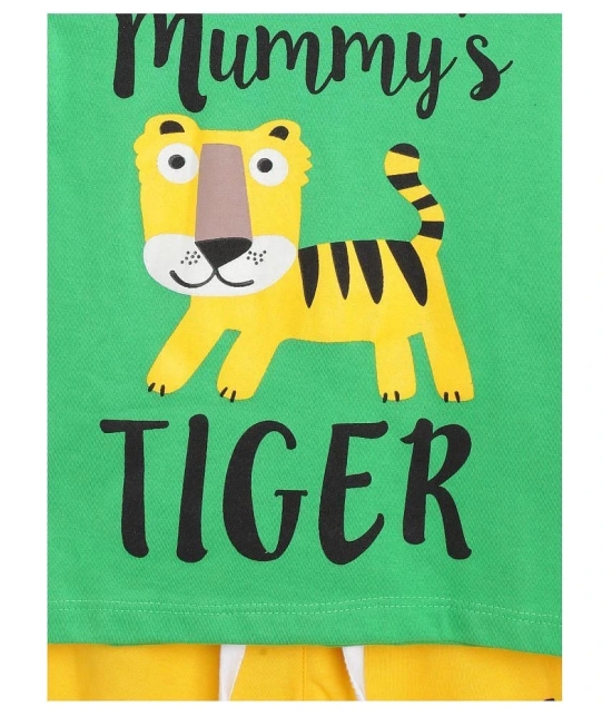 Lazy Shark Boys Tiger Print Clothing Set - None