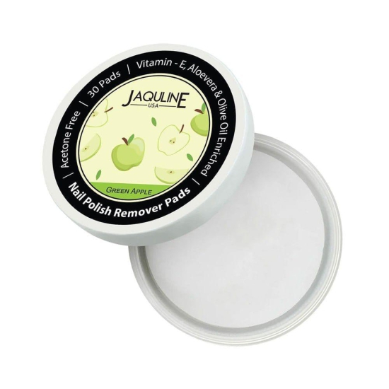 Nail Polish Remover Pads : Green Apple 30s