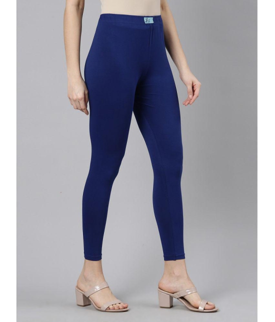 Jcss - Navy Blue Lycra Women's Leggings ( Pack of 1 ) - None