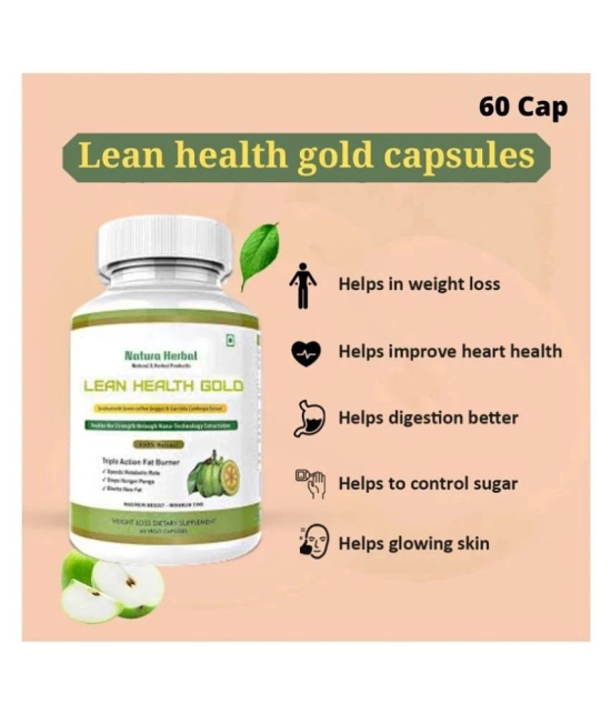 LEAN HEALTH GOLD -Bally fat & body Weight loss Supplement Capsule 60 no.s Pack Of 1