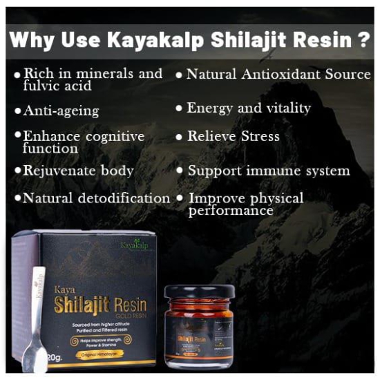 Kaya Shilajit Resin