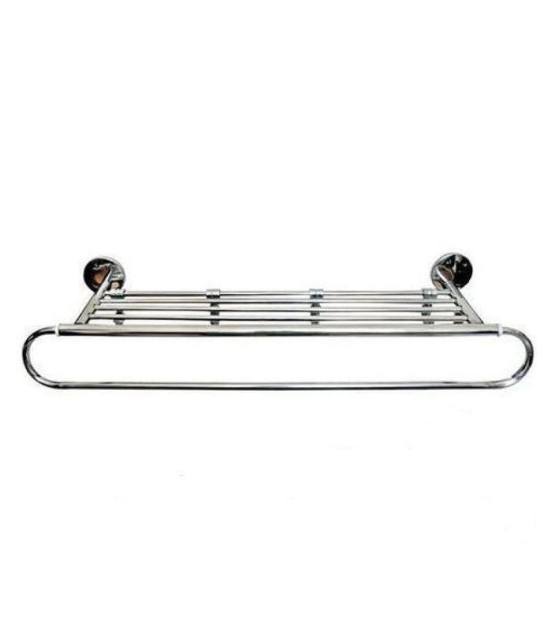 Manvi-Glossy Stainless Steel Towel Rack 24 inches