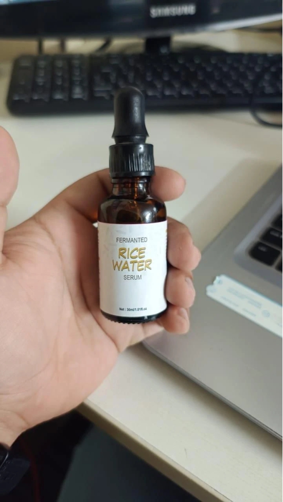 Organic Fermented Rice Water Serum 10 ml-Pack of 1