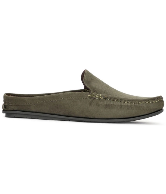 Buxton Green Mens Slip on - 9